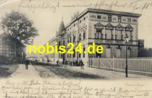 39288 Burg bei Magdeburg Unterm Hagen o 25.5.1904