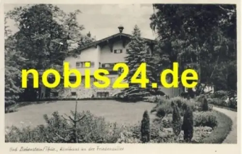 36448 Bad Liebenstein Klubhaus Friedensallee o 1952