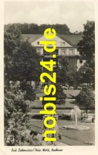 36448 Bad Liebenstein Kurhaus o 10.5.1958