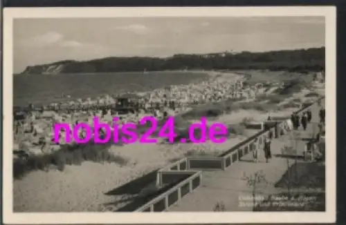 18586 Baabe Rügen Strandansicht o 1938
