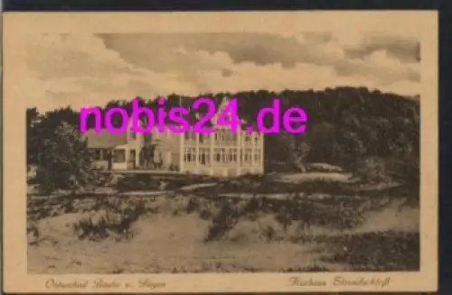 18586 Baabe Rügen Kurhaus Strandschloß o 29.8.1925