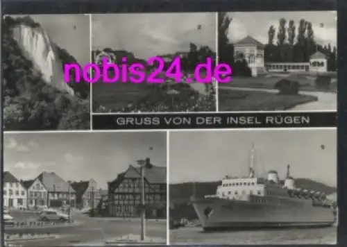18586 Insel Rügen Schiff Sassnitz o 11.8.1984