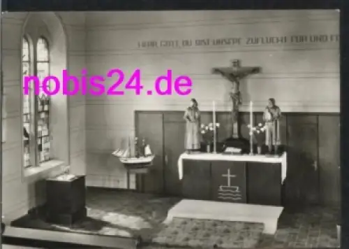 18586 Göhren Rügen Kirche innen *ca.1977