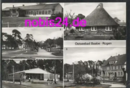 18586 Baabe Rügen Gasthof Kaufhalle o 24.9.1990