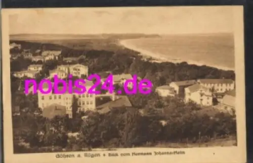 18586 Göhren vom Berg o 5.8.1921