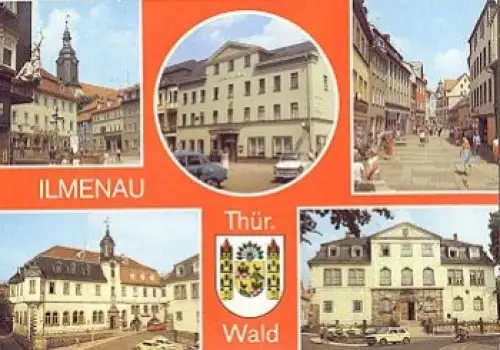 98693 Ilmenau Mehrbildkarte o 30.06.1984