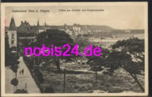 18609 Binz Rügen Villen am Strande *ca.1920