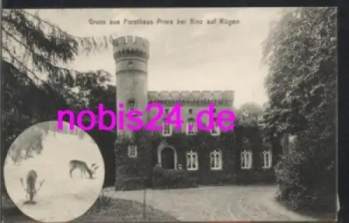 18609 Binz Rügen Forsthaus Prora *ca.1925