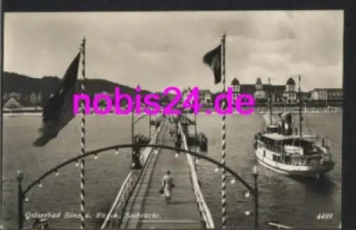 18609 Binz Seebrücke Dampfer o 6.6.1932