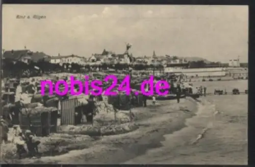 18609 Binz Rügen Strandkörbe *ca.1930