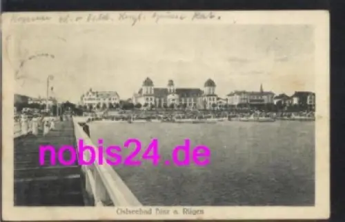 18609 Binz Kurhaus Strand  o 30.7.1921