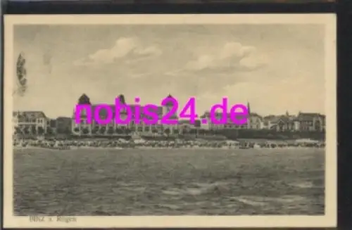 18609 Binz Rügen Kurhaus am Strand o 1.7.1921