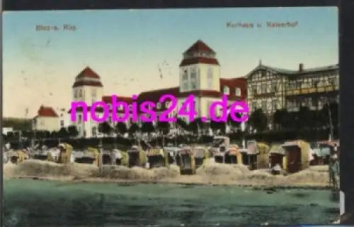 18609 Binz Rügen Kurhaus Kaiserhof o 23.2.1972
