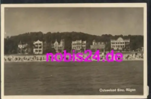 18609 Binz Rügen Strand mit Villen *ca.1940