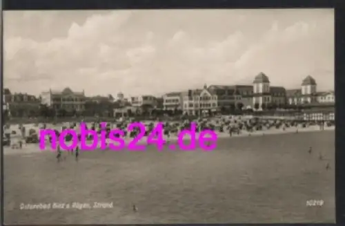 18609 Binz Rügen Strandansicht o 28.6.1937