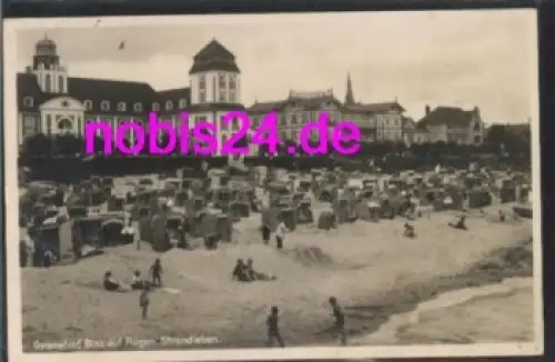 18609 Binz Rügen Strandleben o 27.8.1928