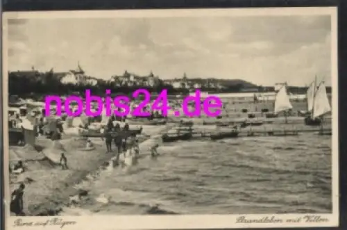 18609 Binz Rügen Strand o 20.7.1928