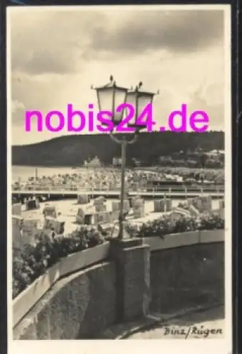 18609 Binz Rügen Strand o 6.9.1948