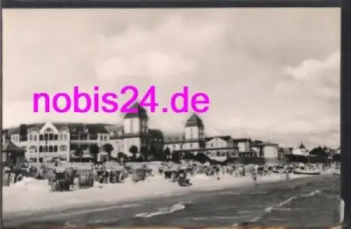 18609 Binz Strandansicht *ca.1961