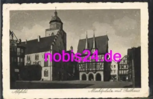 36304 Alsfeld Marktplatz Rathaus o ca.1935