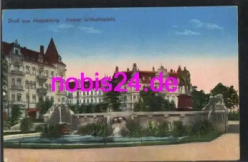 Magdeburg Kaiser Wilhelmplatz o 29.5.1915