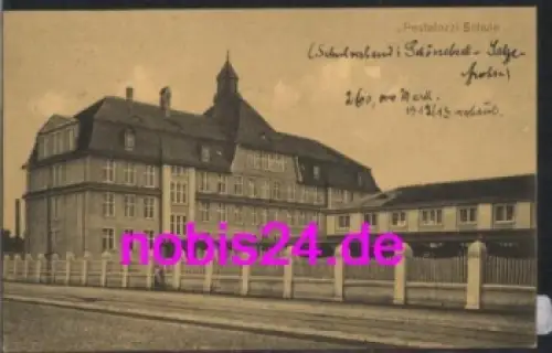 39218 Schönebeck Pestalozzi Schule o 2.4.1913
