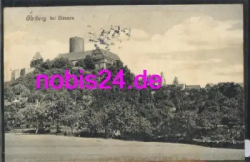 35390 Gleitberg bei Giessen Burg o 23.3.1914