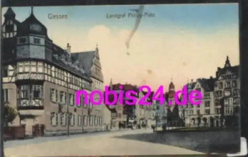 Giessen Landgraf Philipp Platz o 2.12.1925