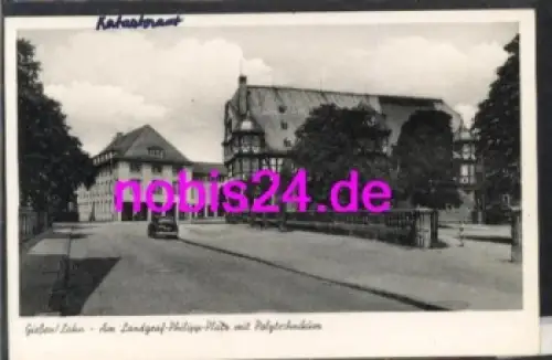 Giessen Lahn Landgraf Philipp Platz *ca.1950