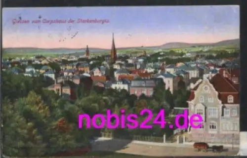 Giessen vom Corpshaus o 10.9.1916