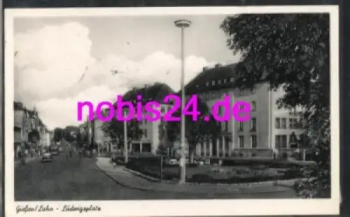 Gießen Lahn Ludwigsplatz o 4.8.1953