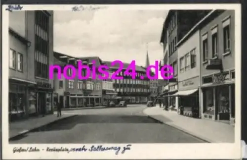 35390 Gießen Lahn Kreuzplatz Geschäfte *ca.1950