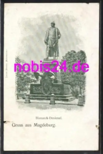 Magdeburg Bismarck Denkmal  *ca.1910