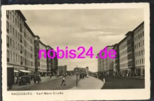 Magdeburg Karl Marx Strasse o 1959