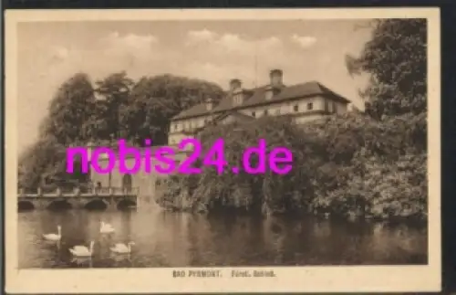 31812 Bad Pyrmont Schlossansicht o 5.10.1917