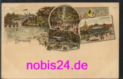 31812 Bad Pyrmont Litho *ca.1900