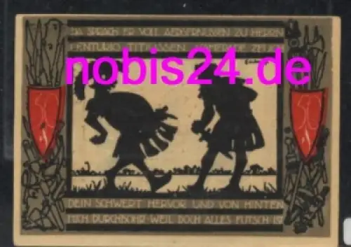 32756 Detmold Notgeld 50 Pfennige 1920