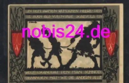 32700 Detmold Notgeld 50 Pfennige 1920