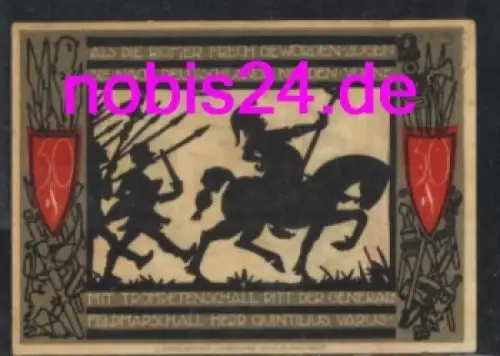 32756 Detmold Notgeld 50 Pfennige 1920