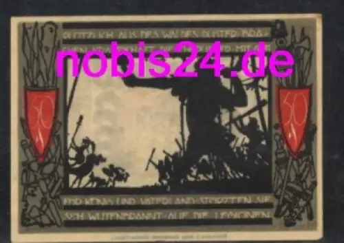32756 Detmold Notgeld 50 Pfennige 1920