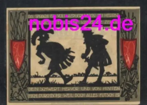 32756 Detmold Notgeld 50 Pfennige 1920