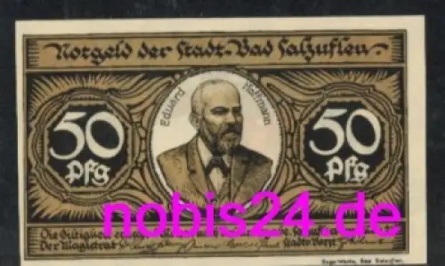 32108 Bad Salzuflen Notgeld 50 Pfennige um 1920