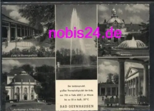 32549 Bad Oeynhausen Cafe Kuranlagen o 14.8.1964