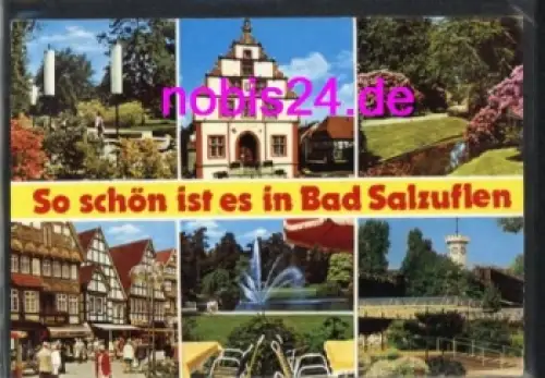 32108 Bad Salzuflen Mehrbildkarte o 16.7.1989