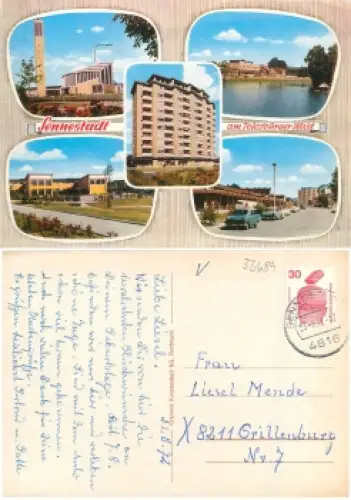 Sennestadt Bielefeld Teutoburger Wald o 21.8.1972