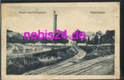 Hillegossen Bielefeld Papierfabrik o 24.7.1913