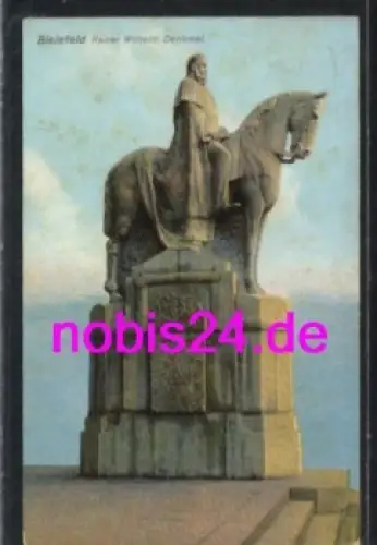 Bielefeld Kaiser Wilhelm Denkmal o 31.7.1911