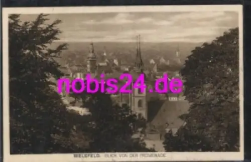 Bielefeld vom Berg Kirche o ca.1917