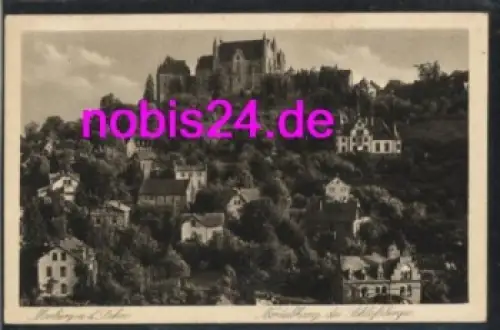 Marburg Totalansicht o 31.3.1928