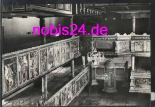 01814 Reinhardtsdorf Bauernkirche Orgel *ca.1975